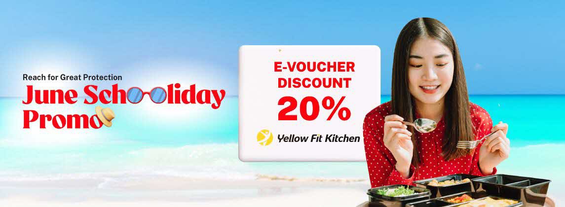 e-Voucher Discount 20% dari Yellow Fit Kitchen