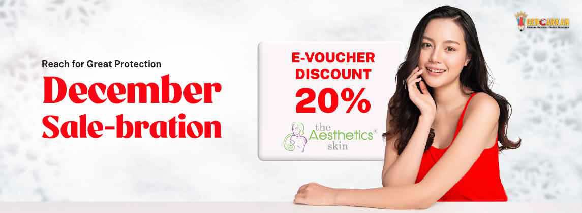 e-Voucher Discount 20% The Aesthetics Skin Clinic