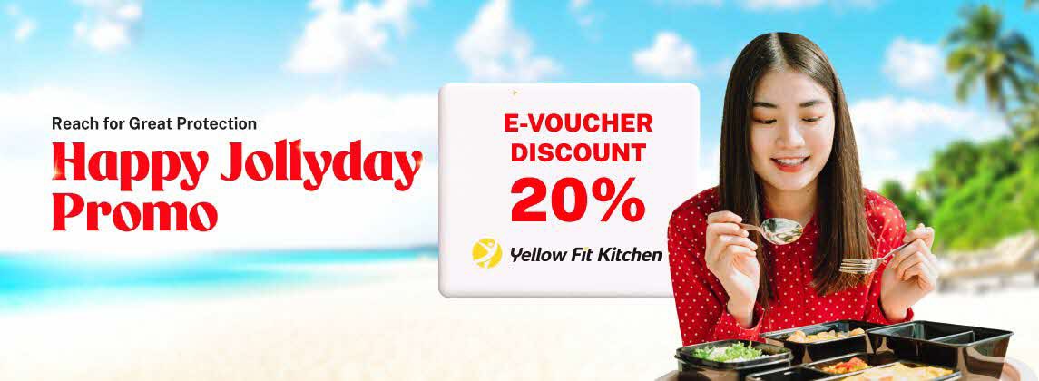 E-voucher Discount dari Yellow Fit Kitchen