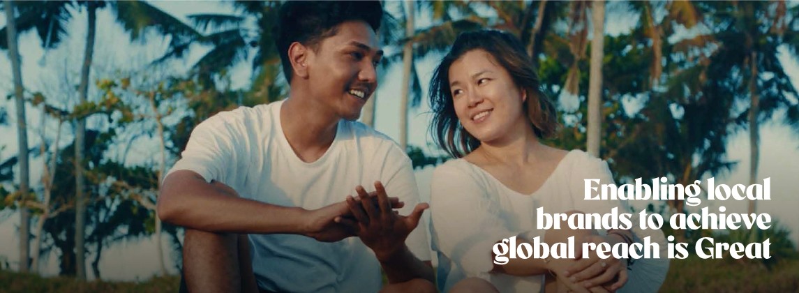 Membantu brand lokal meraih jangkauan global adalah Hal Hebat.