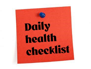 5 tips to keep your daily health in check