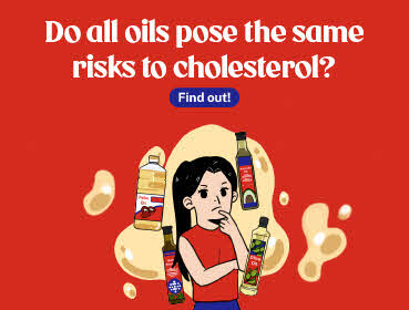 Cholesterol and oils