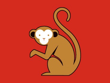 Monkey in the year of the wood snake