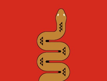 Snake in the year of the wood snake