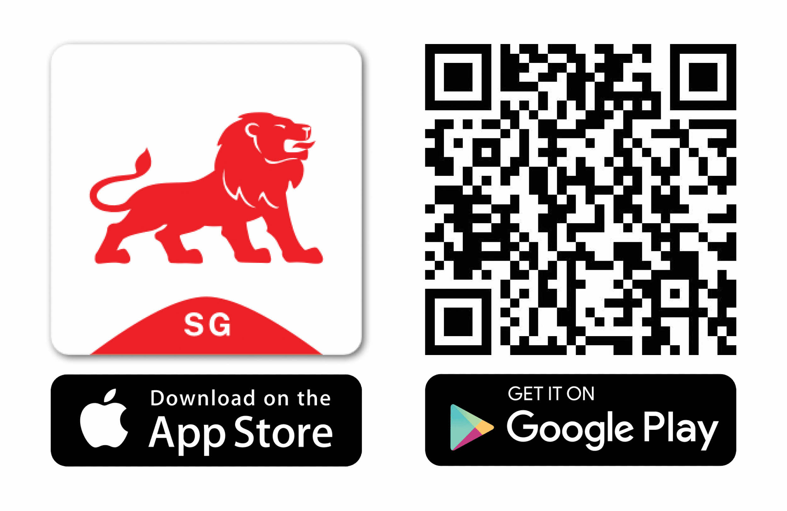 Scan the QR Code to access Great Eastern App today