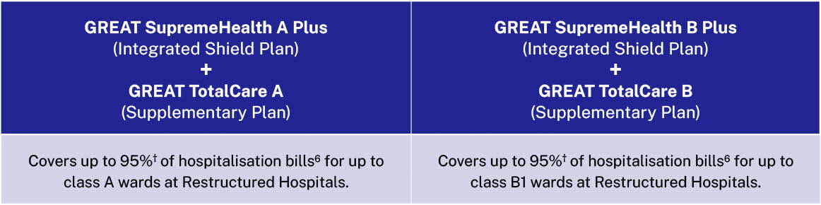 GSH GTC A and B Plus table