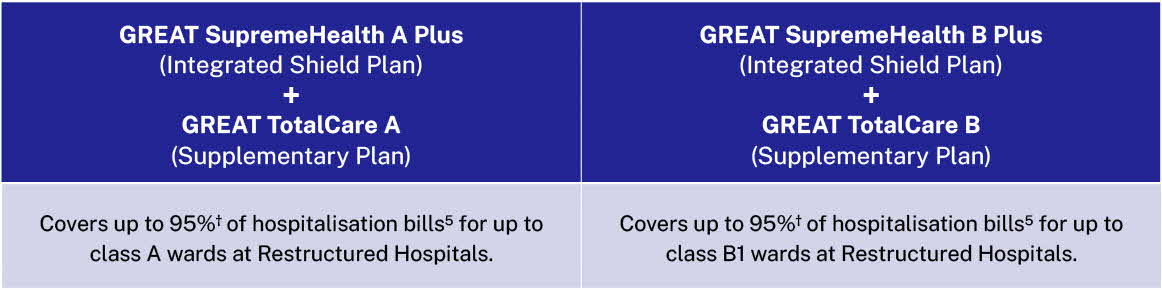 GSH GTC A and B Plus table