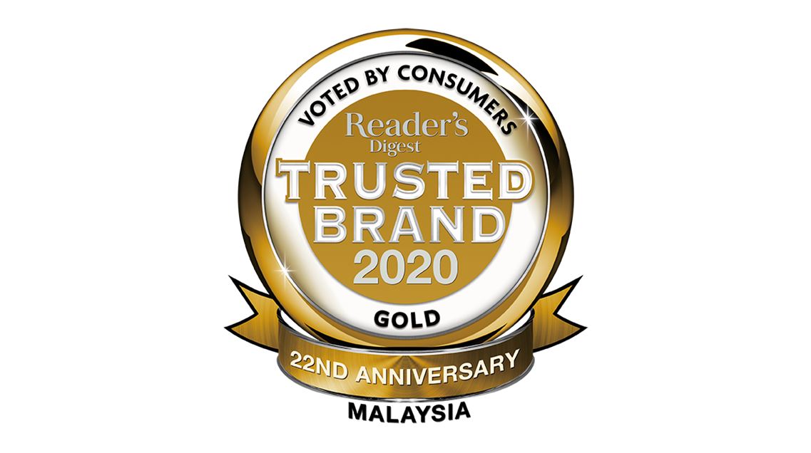 Reader's Digest 2020 Trusted Brand Award