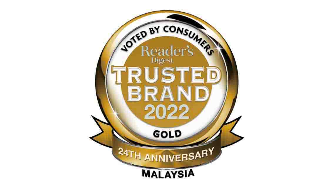 Reader's Digest 2022 Trusted Brand Award