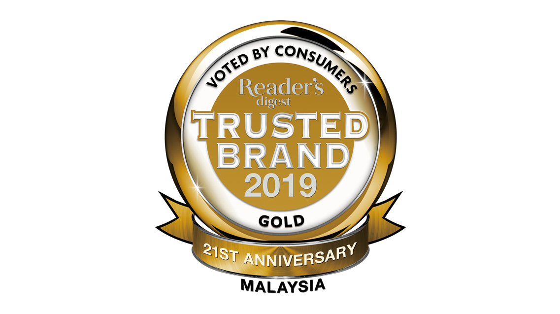 Reader's Digest 2019 Trusted Brand Award