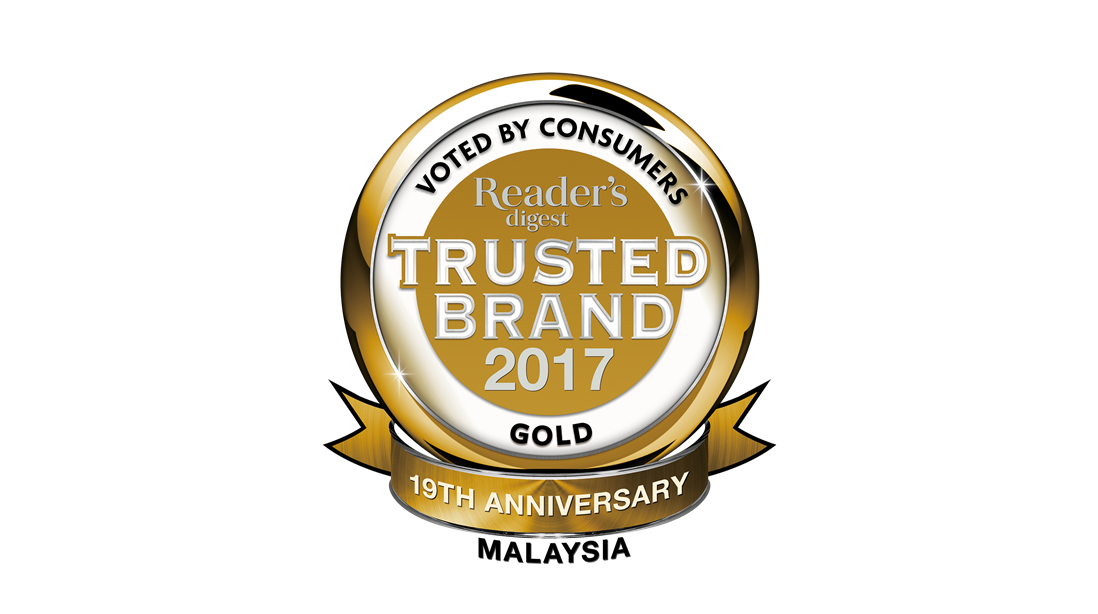 Reader's Digest Trusted Brand Gold Award