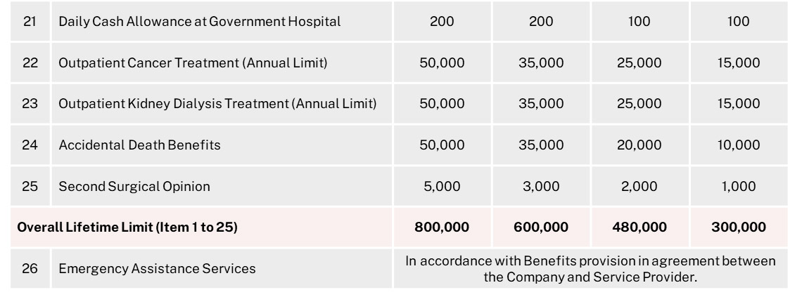 Easi Healthcare table